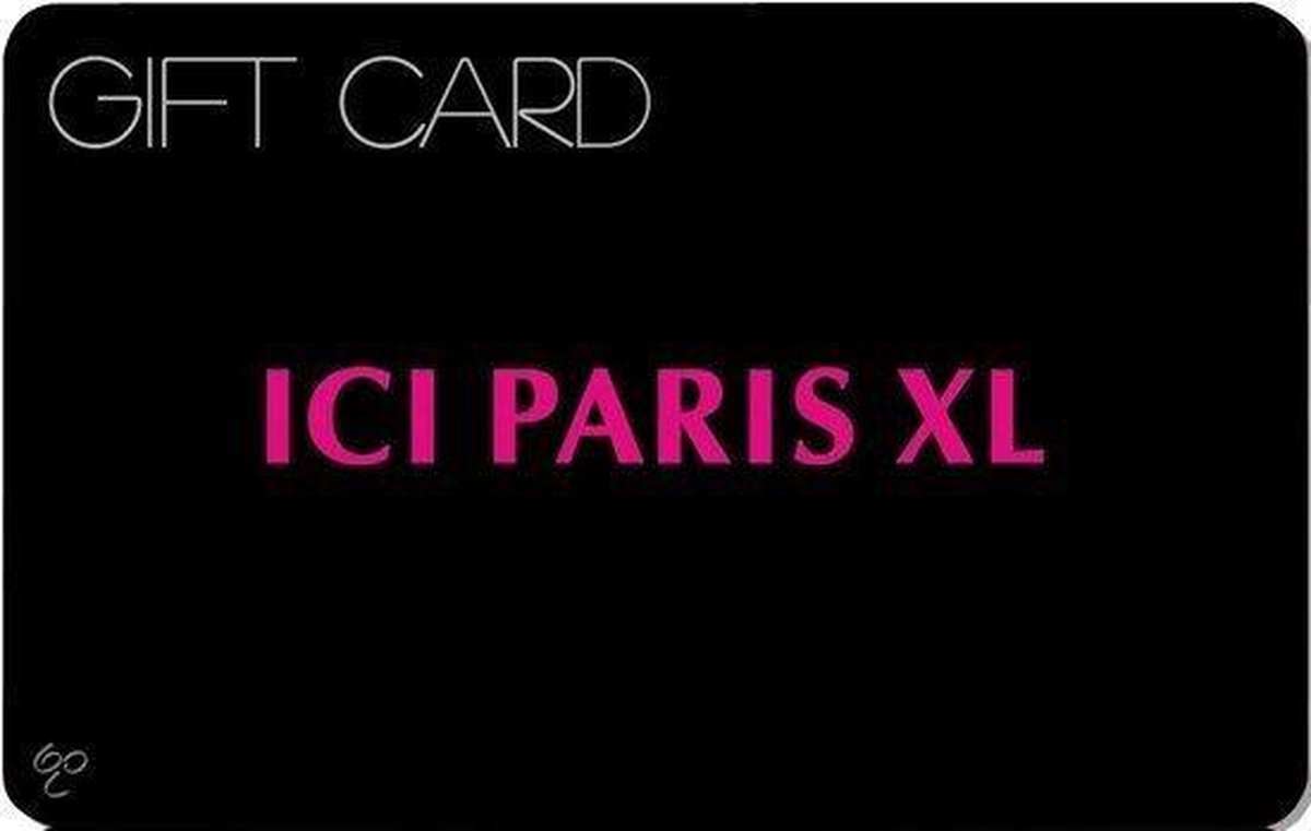 ga werken advocaat vuist ICI Paris XL gift card - 25 euro | bol.com