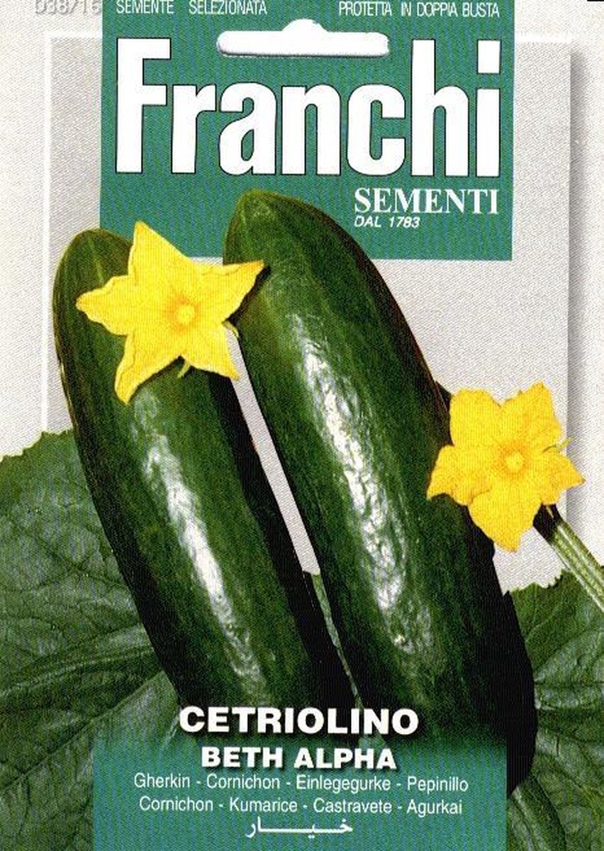 Franchi - Cetriolino Beth Alpha - Augurk