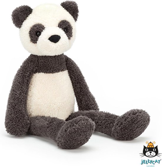 Petite peluche panda Bashful de Jellycat (18 cm) l MaloJouets