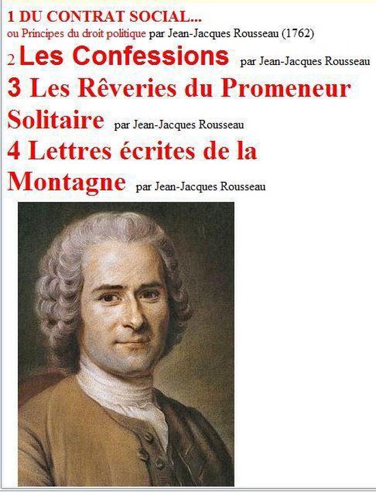 4 ebooks de J.J. ROUSSEAU - cover