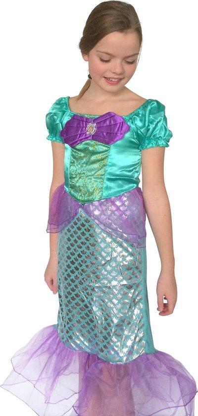 Zeemeermin jurk verkleed jurk maat 5-7 jaar prinsessenjurk | bol