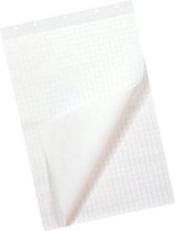 Relaxdays Flipover Papier Gelinieerd - 50 Vellen Flipchart Blok 57,5 X 81 Cm Voor Presentaties