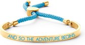 Key Moments 8KM BC0031 Open Bangle 5mm  And So The Adventures Begins - blauw