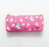 Eenhoorn etui - unicorn - tekenen - pennen - school