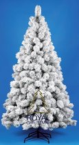 Kunstkerstboom Chicago PP met Sneeuw / Flock - Lengte 150 cm - 198 Takken