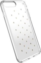 Speck Presidio - Hoesje voor iPhone 7 Plus - Transparant / Etcheddot Silver