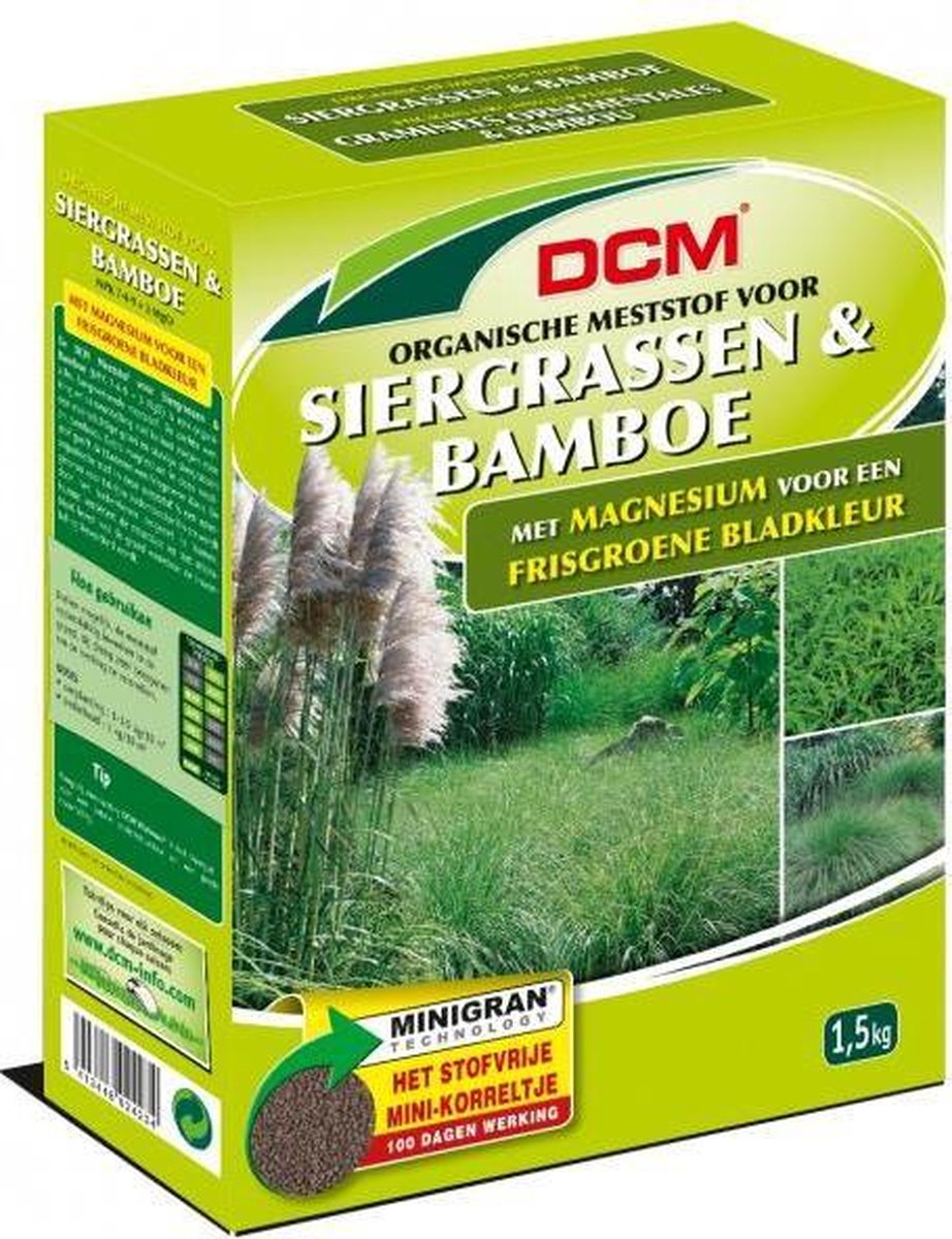 DCM bemesting voor siergrassen en bamboe 1,5kg