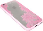 Mandala bloemen hoesje roze Geschikt voor iPhone 6 / 6S