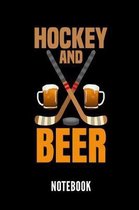 Hockey and Beer Notebook