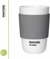 Pantone Drinkbeker Classic - Porselein - 375 ml - Charcoal Gray 18-0601