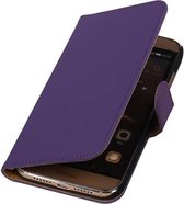 Bookstyle Wallet Case Hoesje Geschikt voor Huawei G8 Paars