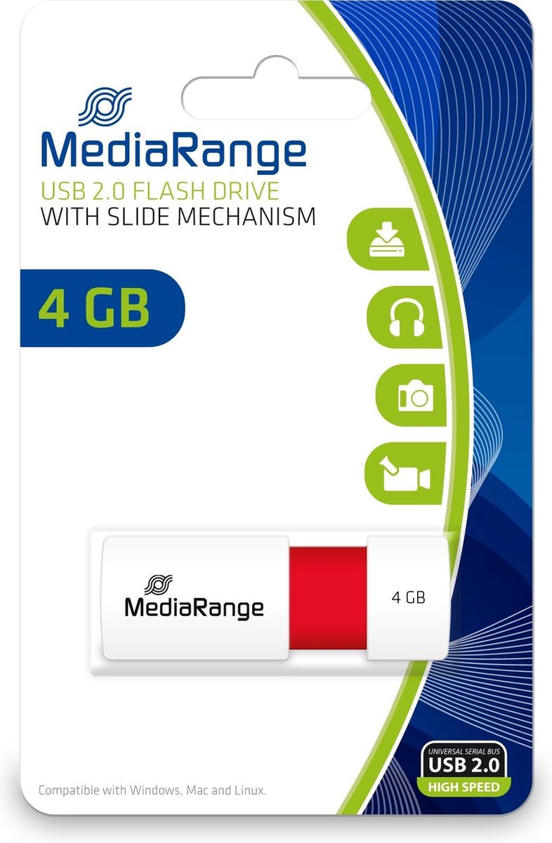 MediaRange MR970 - USB-stick - 4 GB