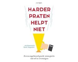 Omslag van Harder praten helpt niet