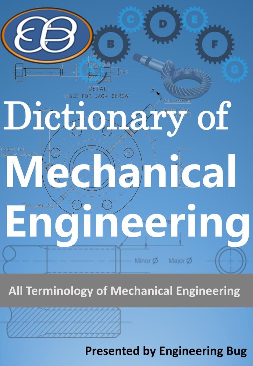 Dictionary of Mechanical Engineering (ebook), Engineering Bug 1230001461190 Boeken