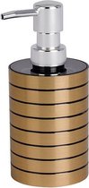 Wenko - COPPER STRIPES ZEEPDISPENSER KOPER