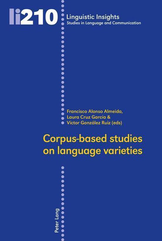 Linguistic Insights 210 - Corpus-based studies on language v ... - cover