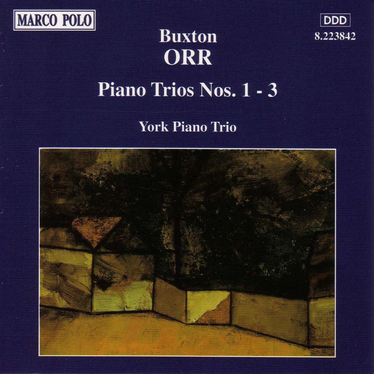 York Piano Trio - Orr: Piano Trios 1-3 (CD)