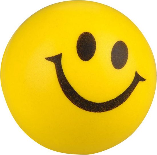 Banzaa Emoji Stressbal 3 Stuks Smiley Soft Density – Reduceren van Stress – Geel - Banzaa