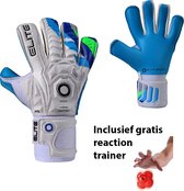 Elite - Aqua Hybrid - Keepershandschoenen - inclusief Reaction trainer & Elite Andalucia sleutelhanger - maat 11 - voetbal keepershandschoenen - keepershandschoen - Goalkeeper hand