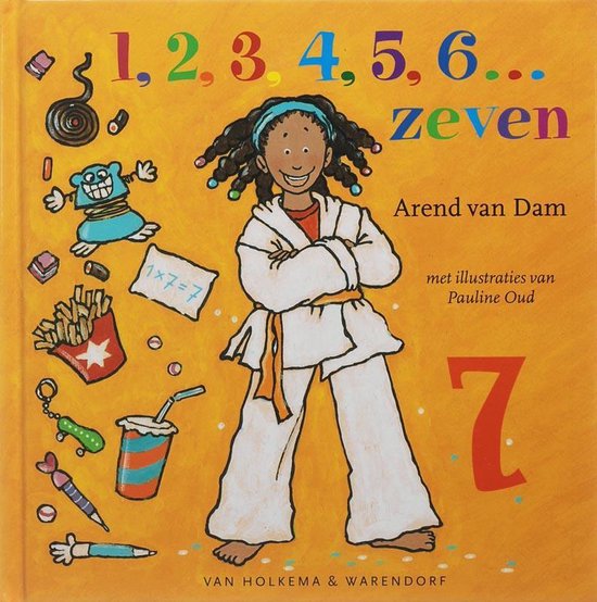 Cover van het boek '1, 2, 3, 4, 5, 6… zeven' van Arend van Dam