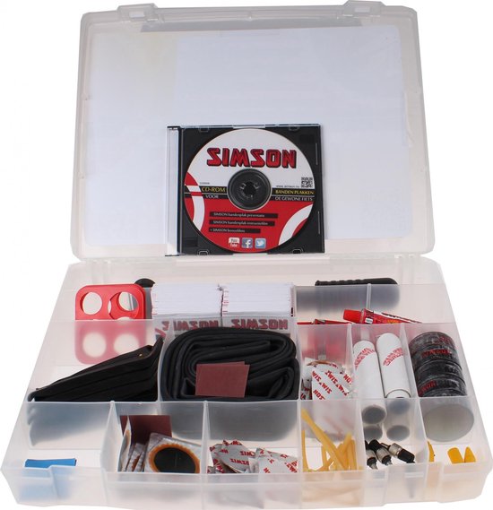 Simson Instructiedoos Banden Plakken 151-delig | bol.com
