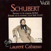 Schubert: Piano Sonatas, D. 959 & 537 / Cabasso