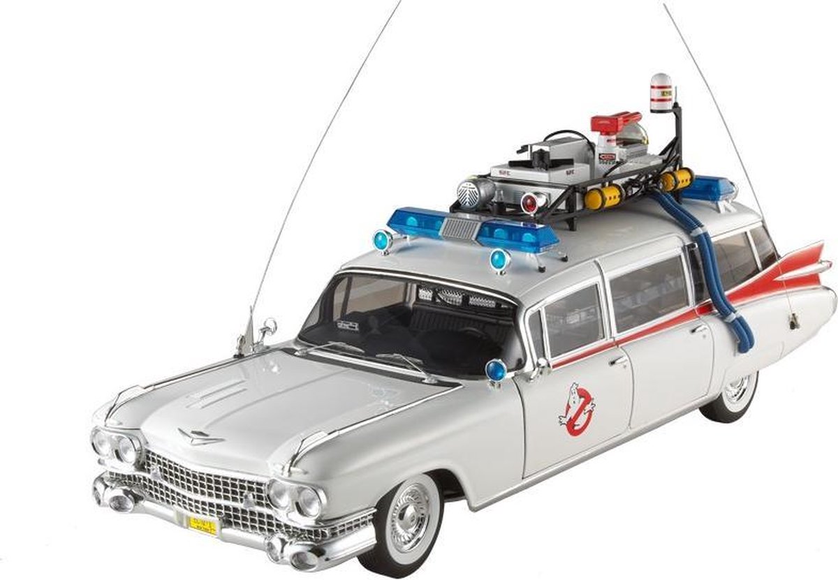 ホットウィール Ghostbusters Ecto 1A 1:18 ミニカー Hot Wheels Elite Ghostbusters Ecto-1 - Schaalmodel 1:18 | bol