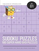 Sudoku Puzzles - 180 Super Hard 9x9 Puzzles