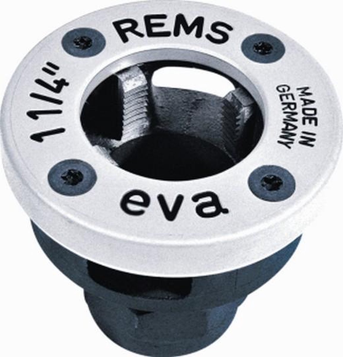 Snelwisselsnijkop R 1 Rems pijpschroefdraad R conisch rechts ISO 7-1, EN 10226 Rems