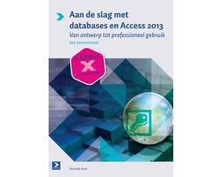 Omslag van Aan de slag met databases en access 2013