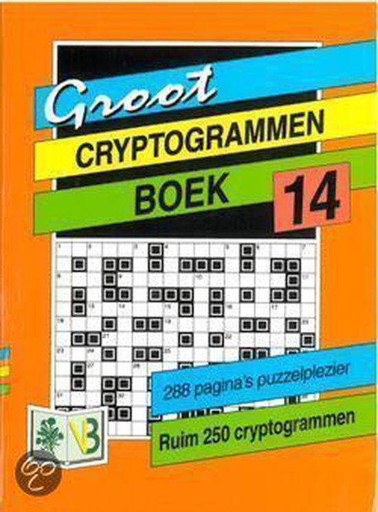 Cover van het boek 'Groot Cryptogrammenboek'
