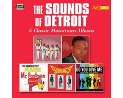 The Sounds Of Detroit - Five Classic Motortown Albums (Hi. Were The Miracles / The Soulful Moods Of / Please Mr Postman / Meet The Supremes / Do You Love Me)