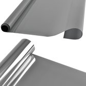 Zonwerende Raamfolie - zelfklevend - 0,5x10m - zilver