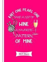 Knit One Pearl One Take a Sip of Wine