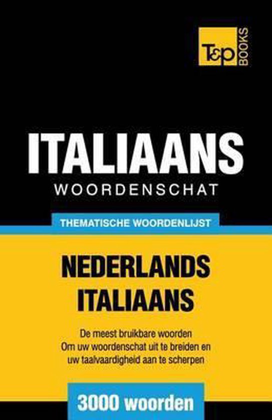 Dutch Collection- Thematische woordenschat Nederlands-Italia ... - cover