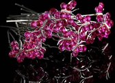 Hairpins – Butterfly - Roze - 5 stuks| Haarpin - Haarsieraad - Haarversiering - Haaraccessoire | Bruid - Bruidsmeid - Bruidsmeisje - Bruidskapsel | Feest - Gelegenheid - Bruiloft - Kerst - Ga