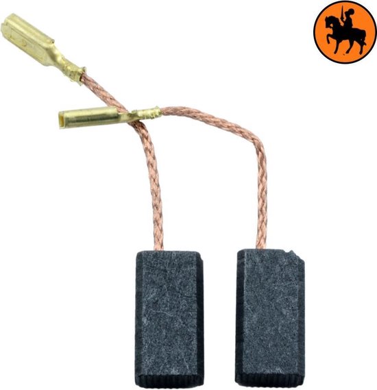 Koolborstelset voor Atlas Copco Slijper 341581 - 5x8x15mm