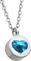 Amanto Ketting Esila Aqua - 316L Staal - Hart - ∅9mm - 45cm