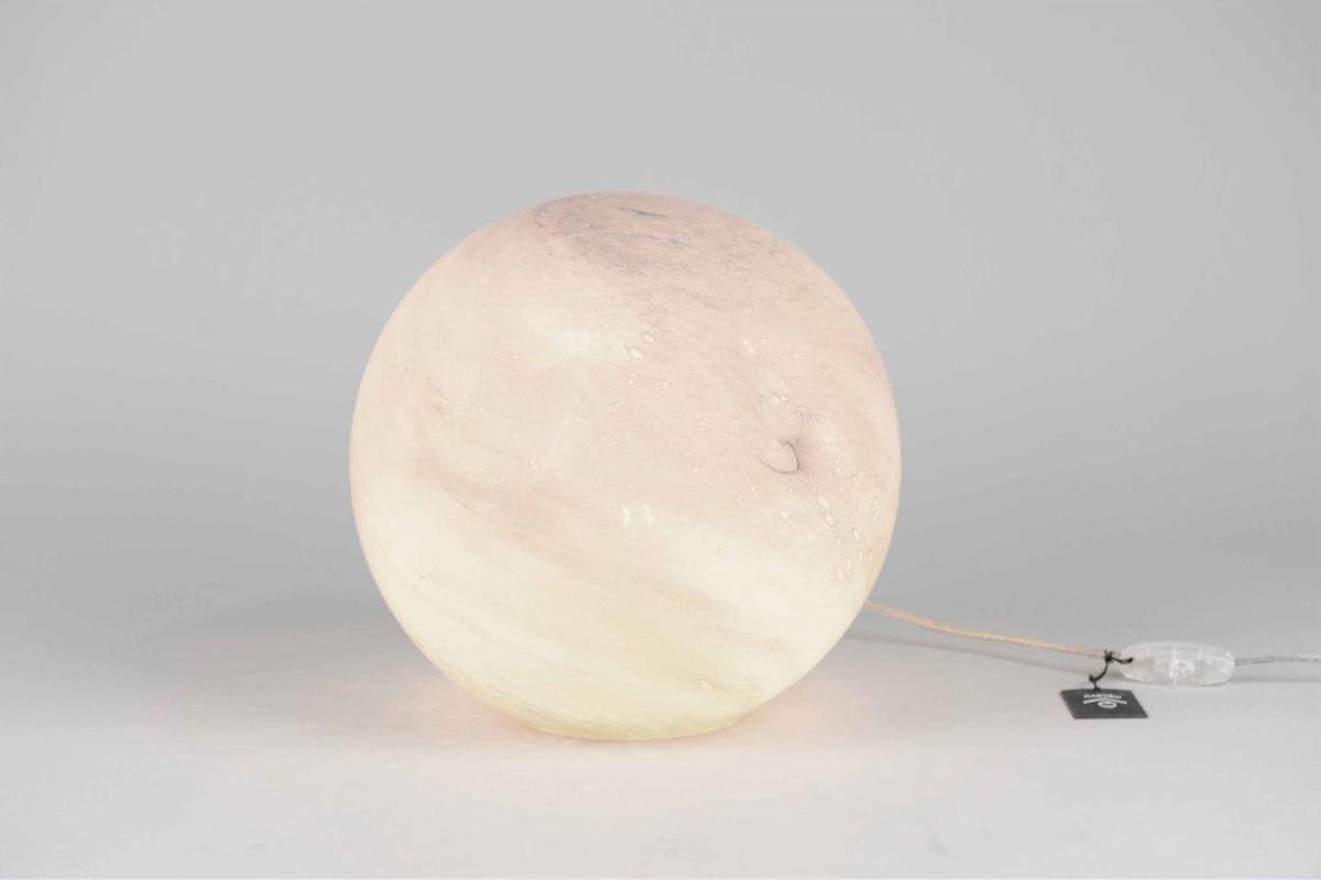 Rasteli Lamp-Bolvormige glazen lamp Luminary milky bubble Glas-Mond  geblazen glas... | bol.com