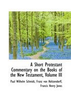 A Short Protestant Commentary on the Books of the New Testament, Volume III
