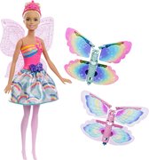 Barbie Dreamtopia Fee met Vliegende Vleugels - Barbiepop
