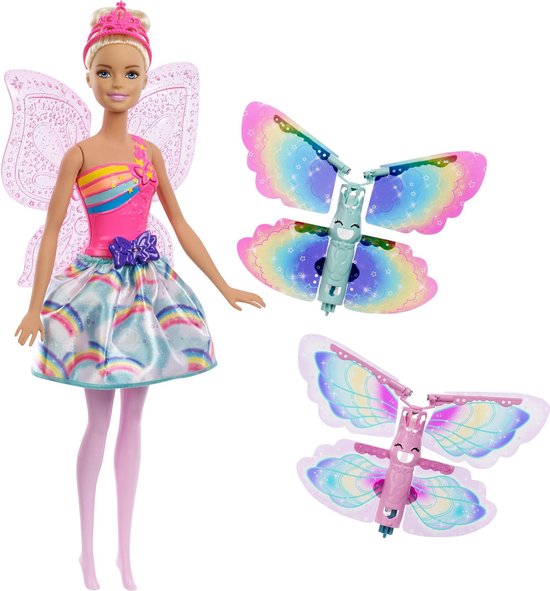 Barbie Dreamtopia Fee met Vliegende Vleugels - Barbiepop | bol.com