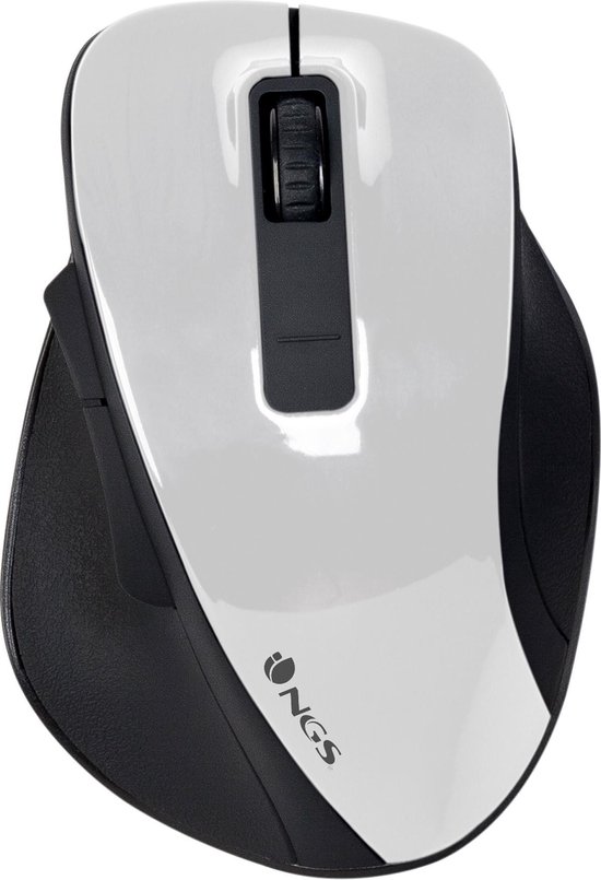 NGS - Draadloze Muis - NGS WIRELESS MOUSE - BOW WHITE - NGS