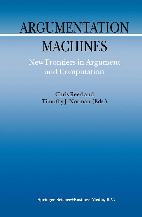 Argumentation Library 9 - Argumentation Machines - cover