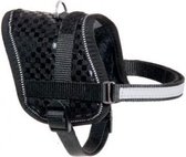 Teeny Weeny mini harnais pour chien noir 36-46cm