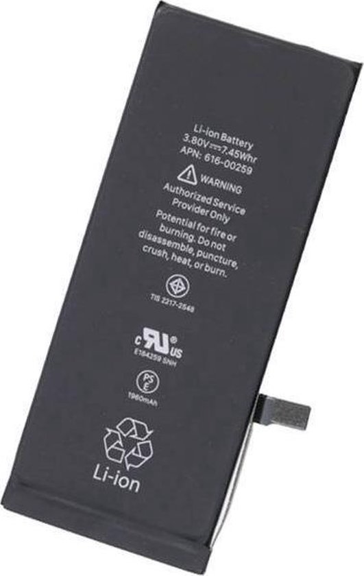Verknald Beperken leef ermee Voor Apple iPhone 7 - AAA+ Vervang Batterij/Accu Li-ion | bol.com