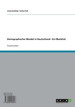 Demographischer Wandel in Deutschland. Ein Überblick