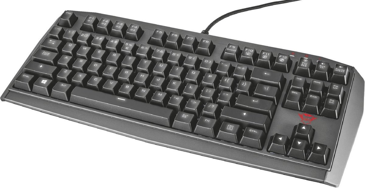Trust GXT 870 - Mechanical TKL Gaming Keyboard - USB - Duits QWERTZ