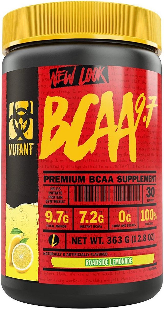 Goedkoopste Mutant BCAA 9.7 - 348 gram - Roadside Lemonade