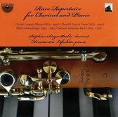 Stephan Siegenthaler/Konstantin Lifschitz - Rare Repertoire For Clarinet And Pia